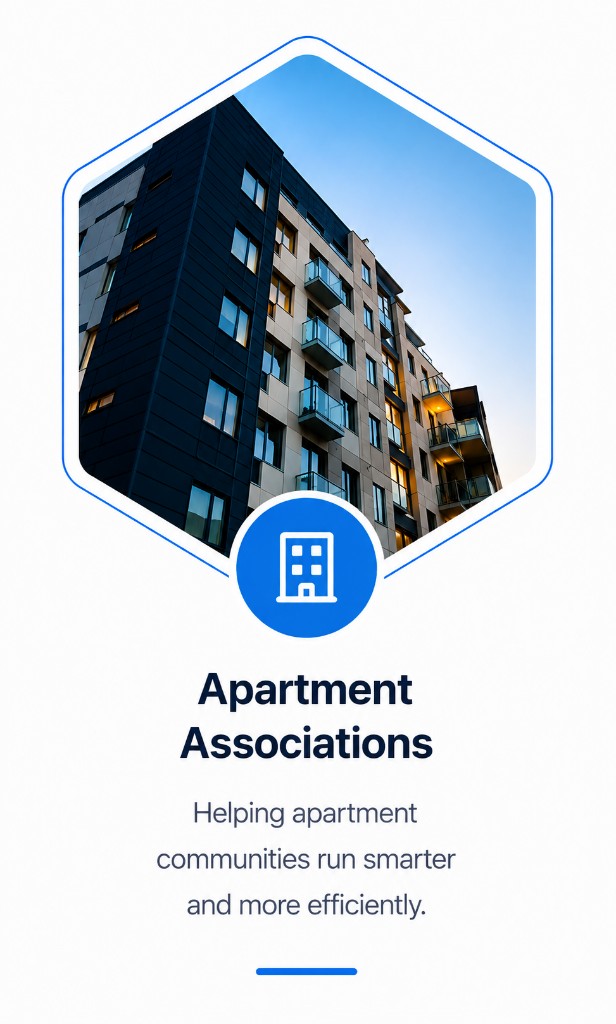 Apartment Associations — Helping apartment communities run smarter and more efficiently.